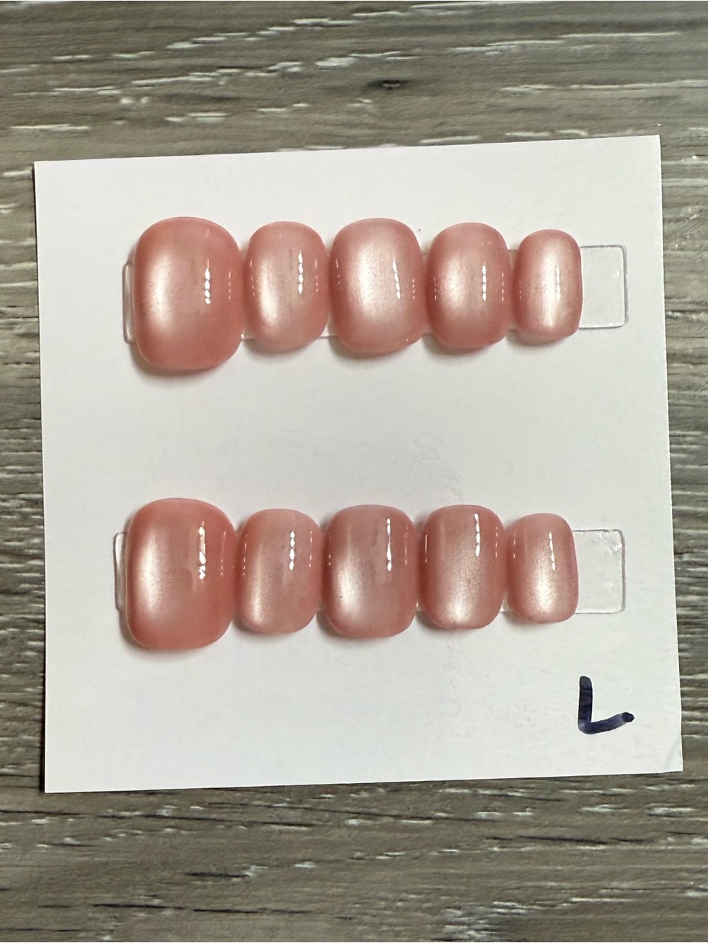 Luxury Pink Pearl Press-On Nails - Elegant False Nail Set